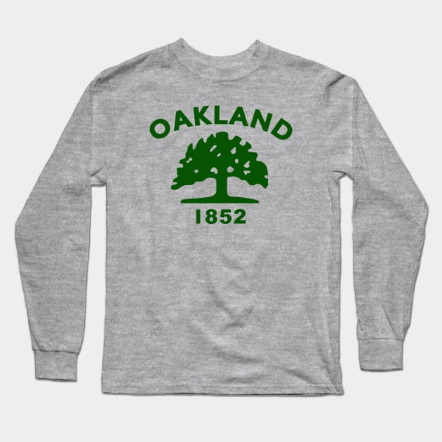 DEFUNCT - OAKLAND OAKS Long Sleeve T-Shirt by LocalZonly